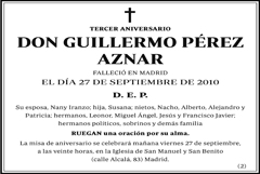 Guillermo Pérez Aznar